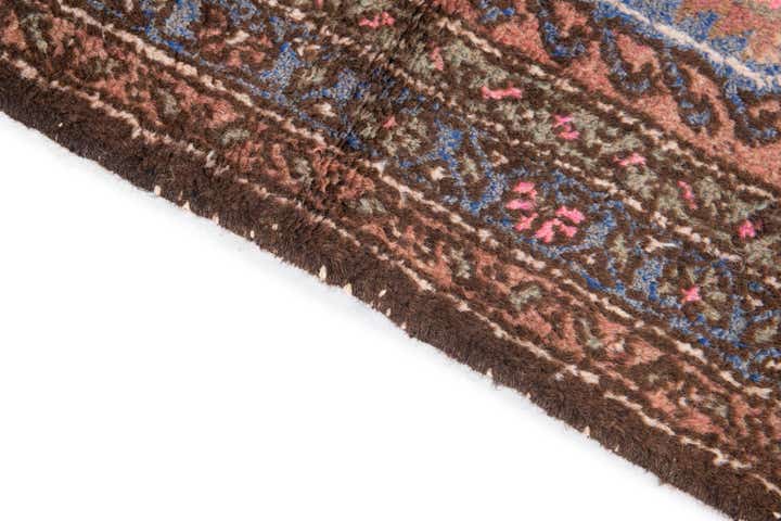 3' x 4' 7 Hand Knotted Ultra Vintage Persian Wool Rug