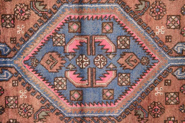 3' x 4' 7 Hand Knotted Ultra Vintage Persian Wool Rug