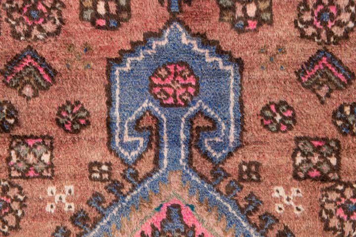 3' x 4' 7 Hand Knotted Ultra Vintage Persian Wool Rug