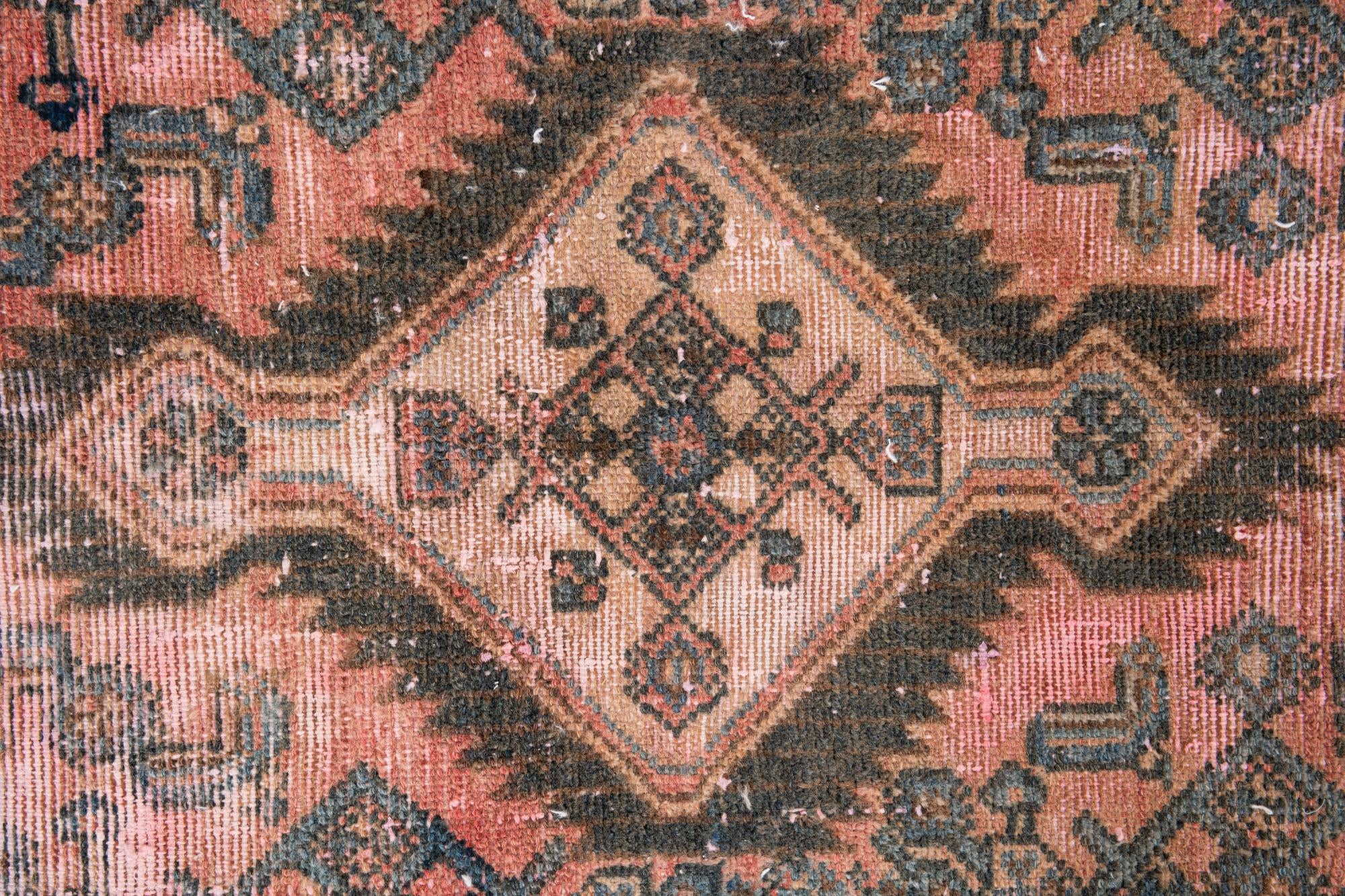 3' 7 x 5' 7 Hand Knotted Ultra Vintage Persian Wool Rug