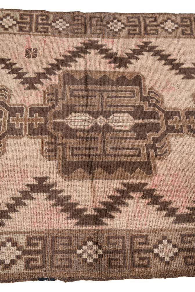 3' 2 x 6' 1 Hand Knotted Ultra Vintage Persian Wool Rug