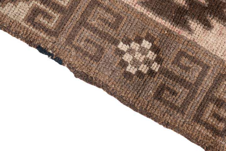 3' 2 x 6' 1 Hand Knotted Ultra Vintage Persian Wool Rug