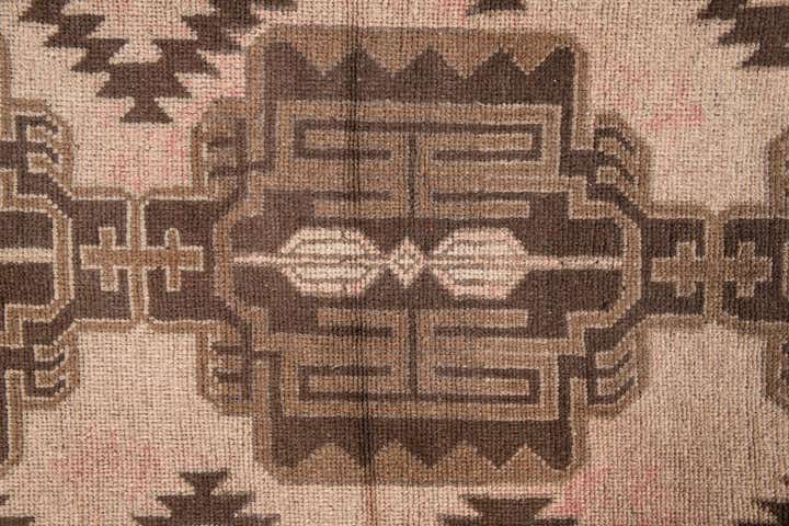 3' 2 x 6' 1 Hand Knotted Ultra Vintage Persian Wool Rug