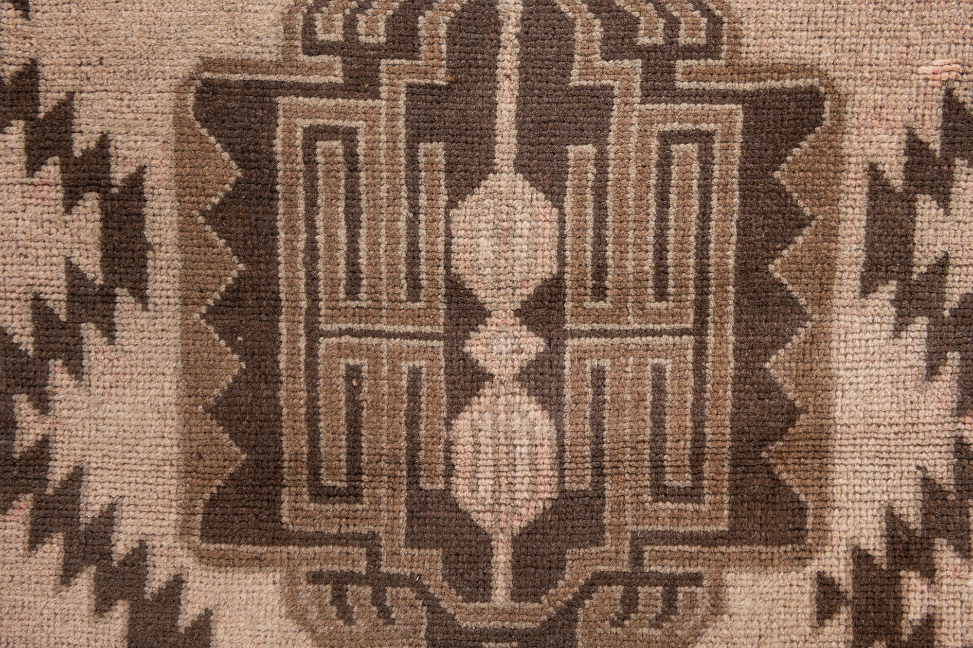 3' 2 x 6' 1 Hand Knotted Ultra Vintage Persian Wool Rug