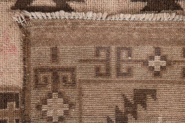 3' 2 x 6' 1 Hand Knotted Ultra Vintage Persian Wool Rug