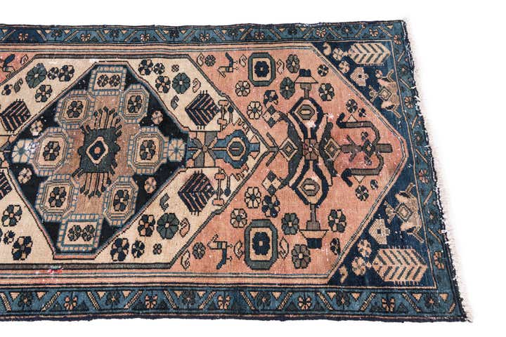 3' 1 x 6' Hand Knotted Ultra Vintage Persian Wool Rug