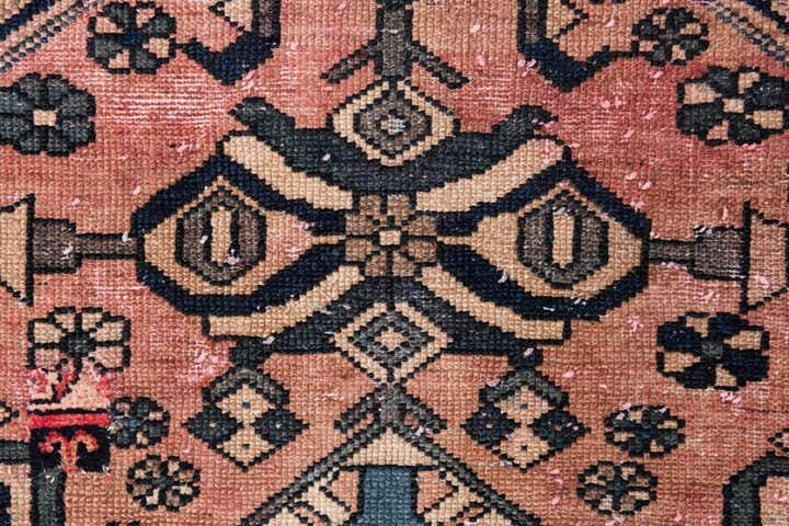 3' 1 x 6' Hand Knotted Ultra Vintage Persian Wool Rug