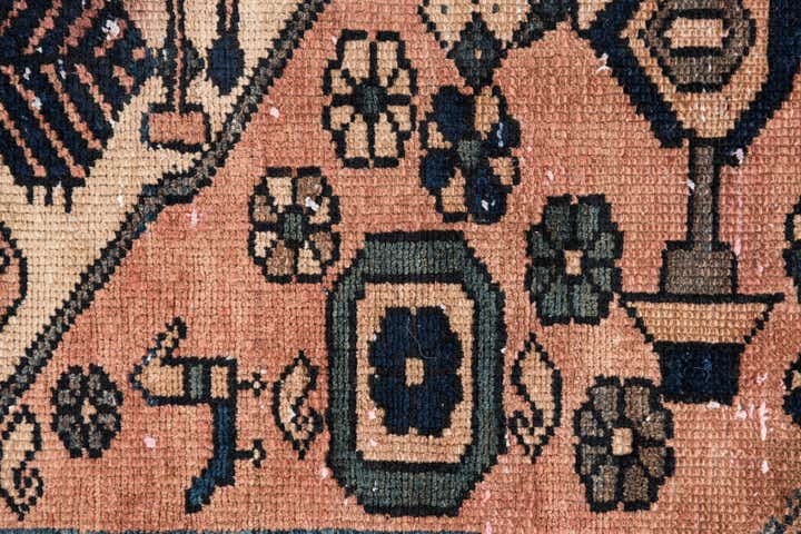 3' 1 x 6' Hand Knotted Ultra Vintage Persian Wool Rug