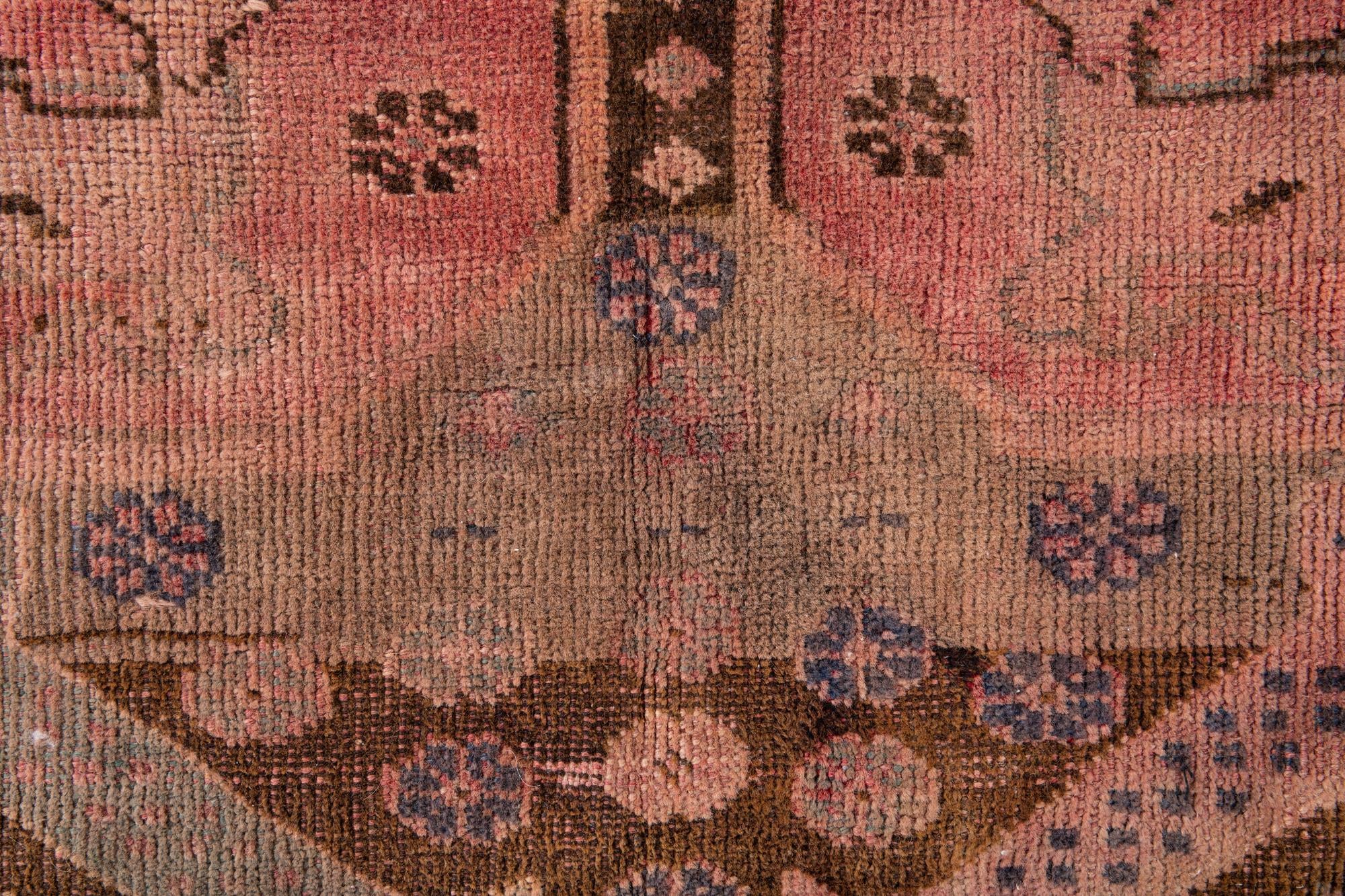4' 2 x 6' 1 Hand Knotted Ultra Vintage Persian Wool Rug