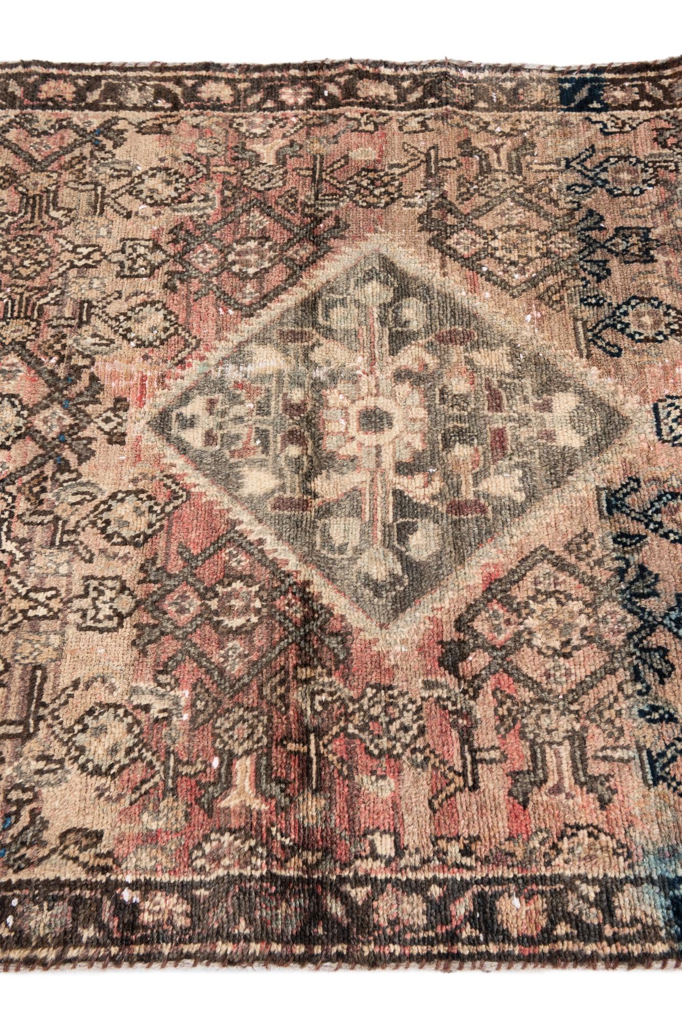 3' 1 x 5' 7 Hand Knotted Ultra Vintage Persian Wool Rug
