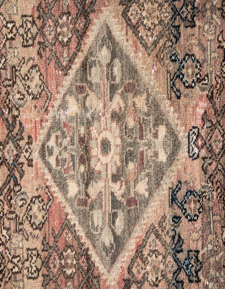 Detail image of 3' 1 x 5' 7  Hand Knotted Ultra Vintage Persian Wool Rug