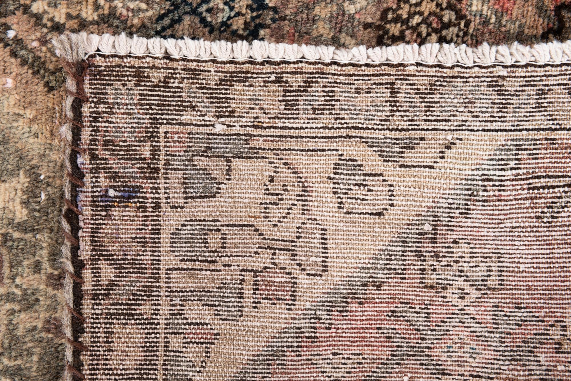 3' 1 x 5' 7 Hand Knotted Ultra Vintage Persian Wool Rug