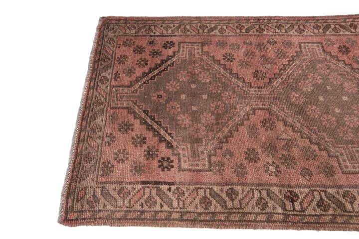 3' 6 x 4' 9 Hand Knotted Ultra Vintage Persian Wool Rug