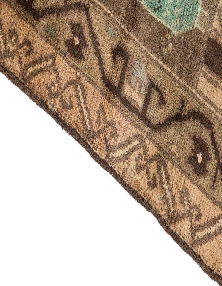 Detail image of 3' 5 x 6' 1  Hand Knotted Ultra Vintage Persian Wool Rug