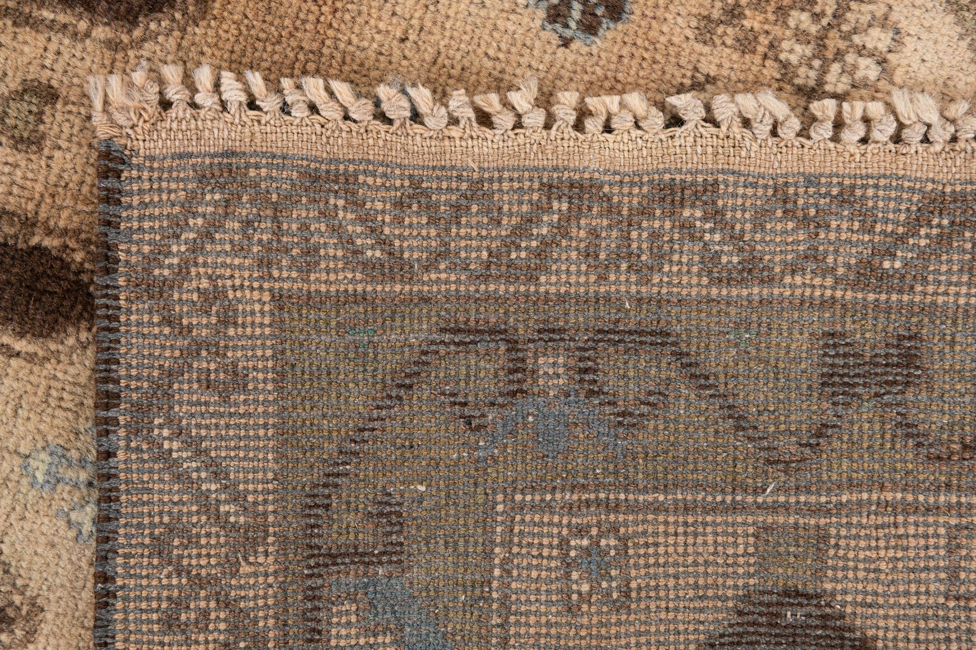 3' 5 x 6' 1 Hand Knotted Ultra Vintage Persian Wool Rug