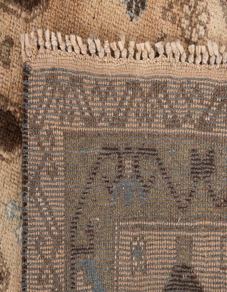 Detail image of 3' 5 x 6' 1  Hand Knotted Ultra Vintage Persian Wool Rug