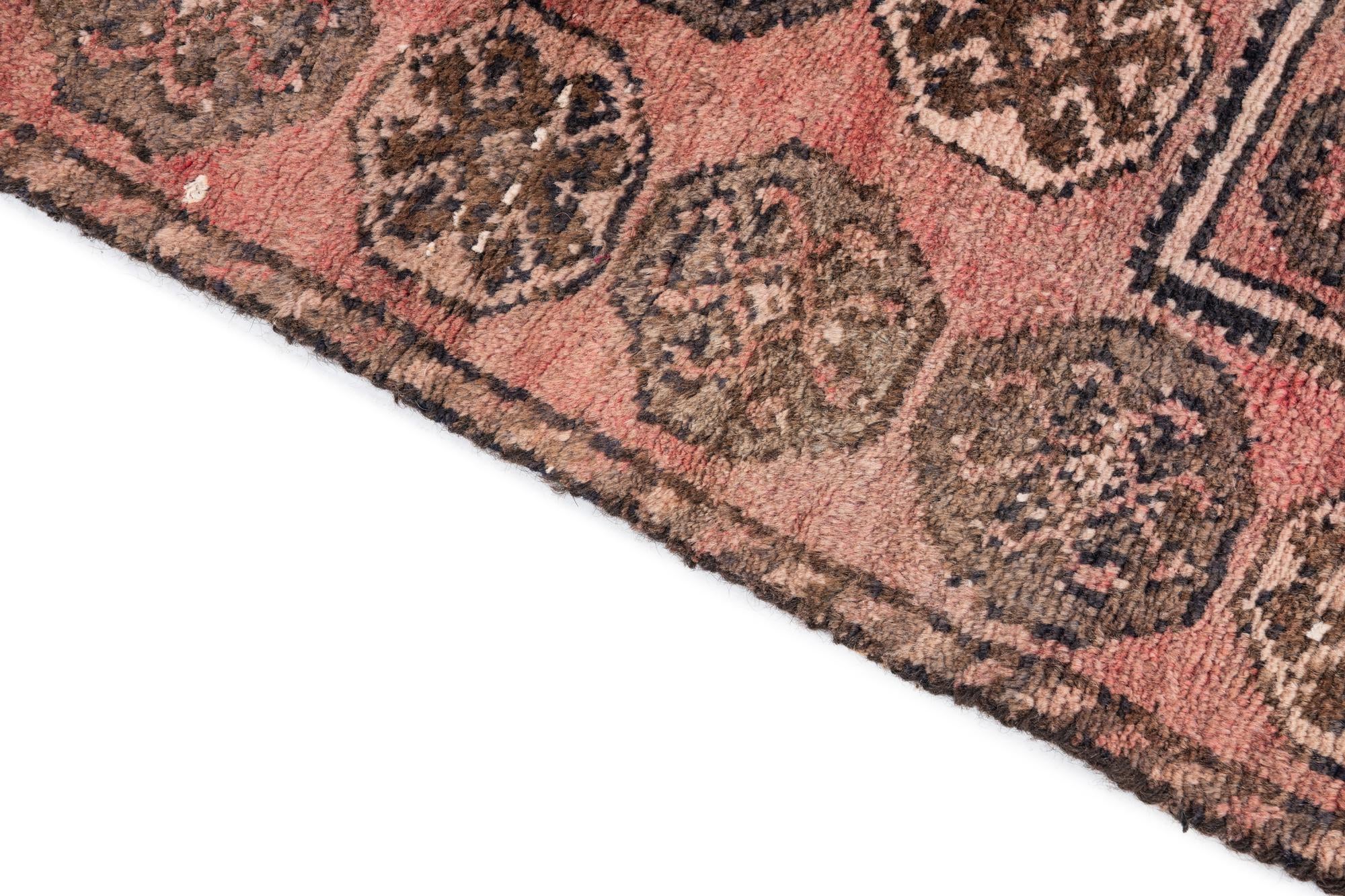 3' 8 x 7' 2 Hand Knotted Ultra Vintage Persian Wool Rug