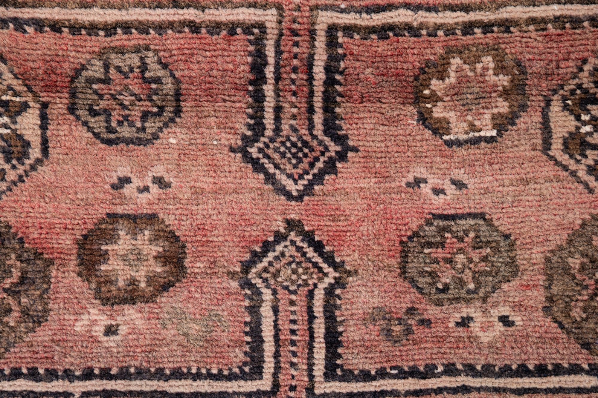 3' 8 x 7' 2 Hand Knotted Ultra Vintage Persian Wool Rug