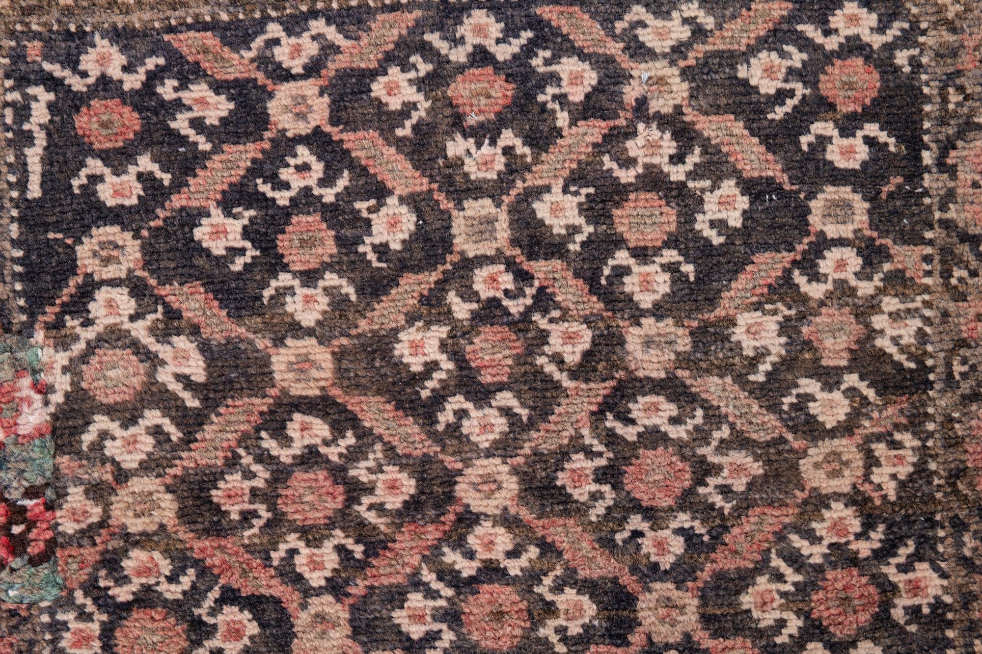 3' 8 x 7' 2 Hand Knotted Ultra Vintage Persian Wool Rug