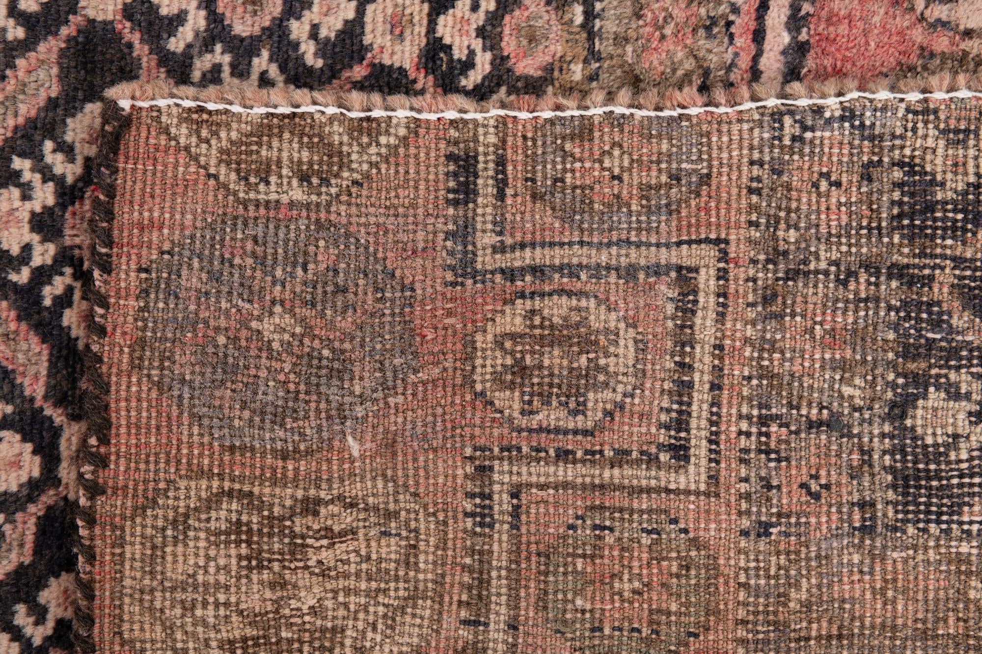 3' 8 x 7' 2 Hand Knotted Ultra Vintage Persian Wool Rug