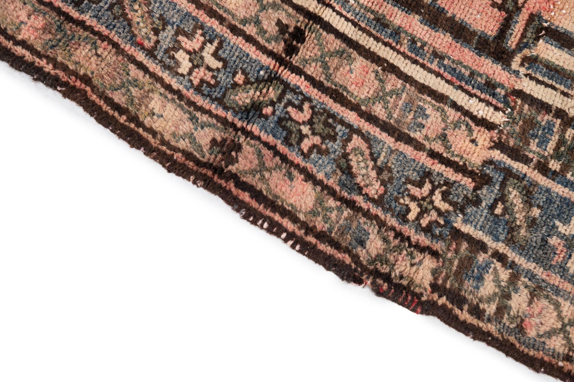 3' 6 x 5' Hand Knotted Ultra Vintage Persian Wool Rug
