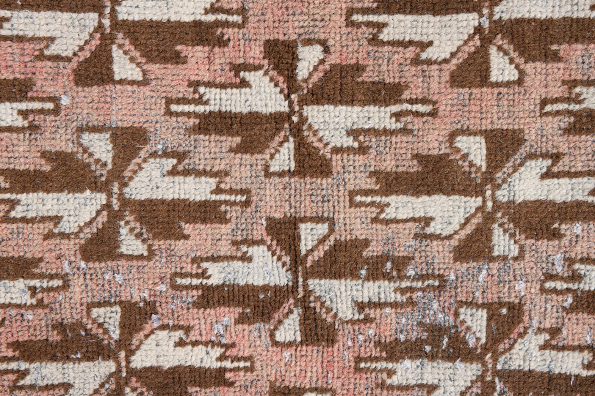 3' 5 x 6' 1 Hand Knotted Ultra Vintage Persian Wool Rug