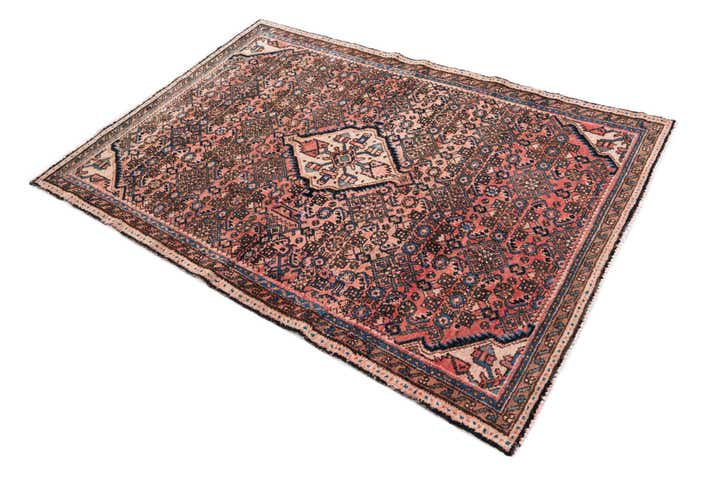3' 10 x 5' Hand Knotted Ultra Vintage Persian Wool Rug