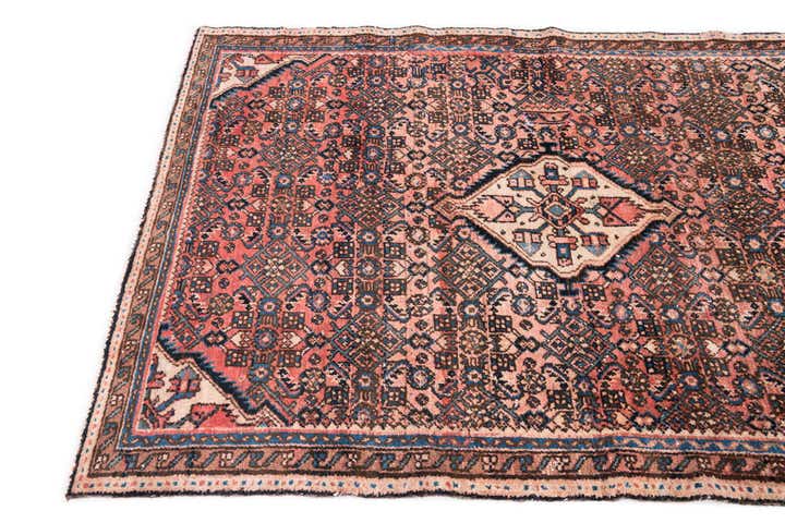 3' 10 x 5' Hand Knotted Ultra Vintage Persian Wool Rug
