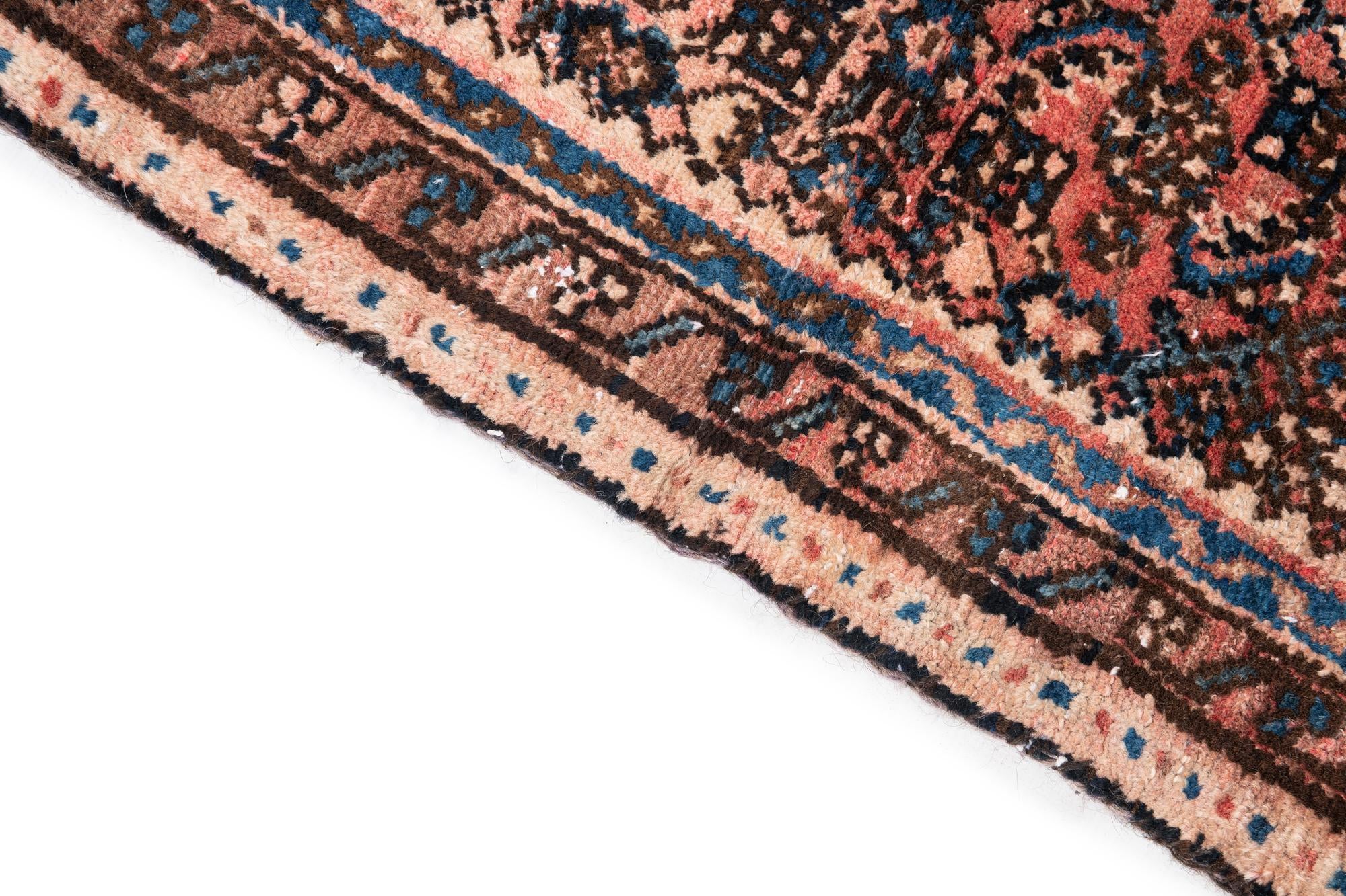 3' 10 x 5' Hand Knotted Ultra Vintage Persian Wool Rug