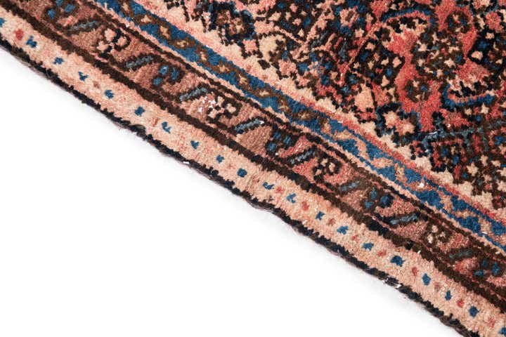 3' 10 x 5' Hand Knotted Ultra Vintage Persian Wool Rug