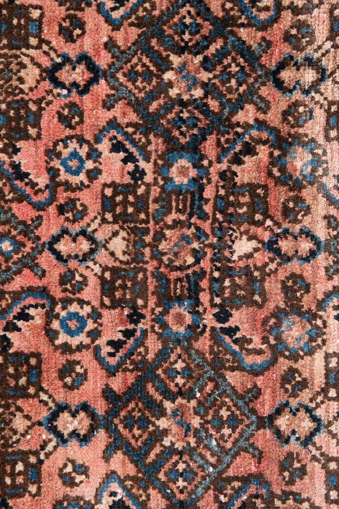 3' 10 x 5' Hand Knotted Ultra Vintage Persian Wool Rug