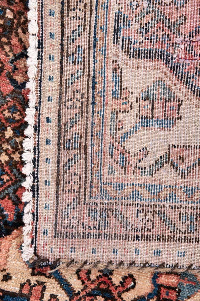 3' 10 x 5' Hand Knotted Ultra Vintage Persian Wool Rug