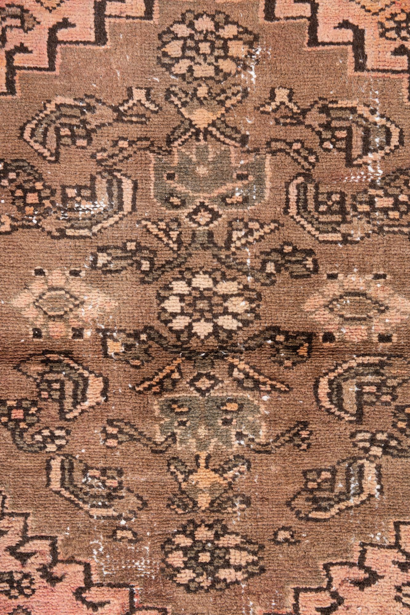 3' 3 x 6' 1 Hand Knotted Ultra Vintage Persian Wool Rug
