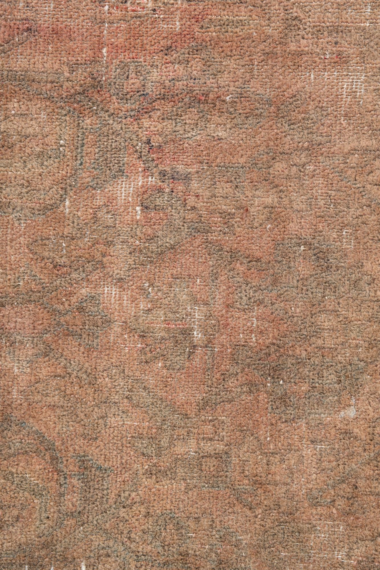 4' 2 x 6' 1 Hand Knotted Ultra Vintage Persian Wool Rug