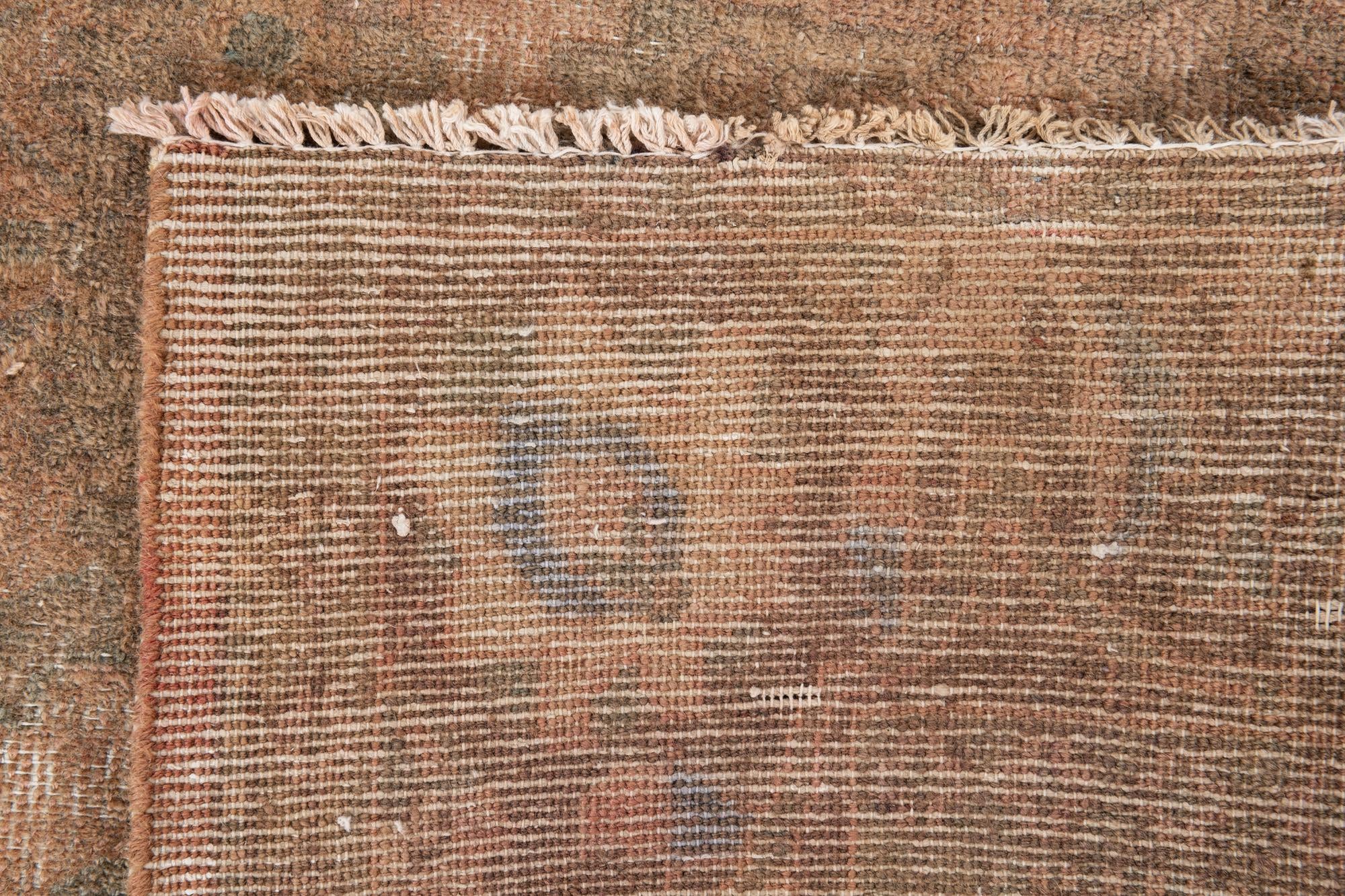 4' 2 x 6' 1 Hand Knotted Ultra Vintage Persian Wool Rug
