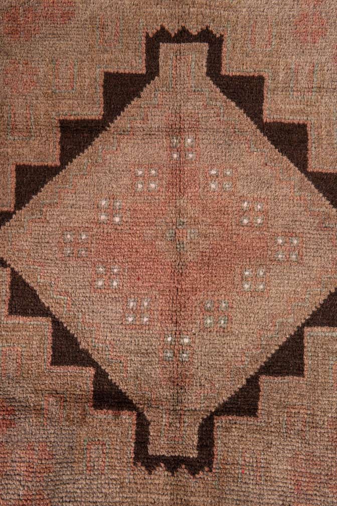 3' 5 x 6' 5 Hand Knotted Ultra Vintage Persian Wool Rug