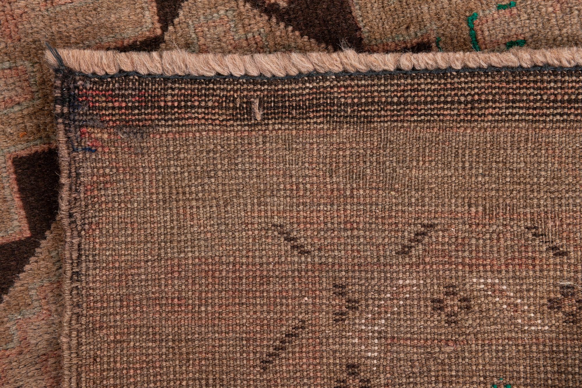 3' 5 x 6' 5 Hand Knotted Ultra Vintage Persian Wool Rug