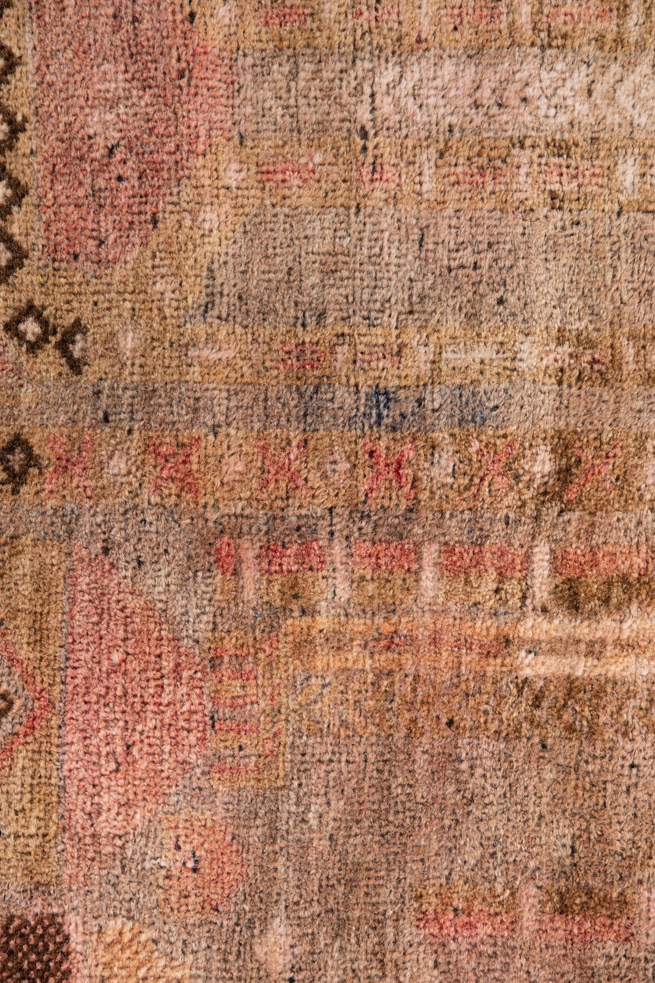 2' 8 x 4' 8 Hand Knotted Ultra Vintage Persian Wool Rug
