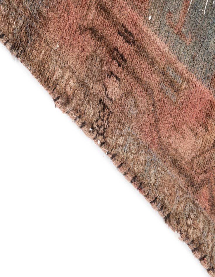 Detail image of 4' x 6' 6  Hand Knotted Ultra Vintage Persian Wool Rug