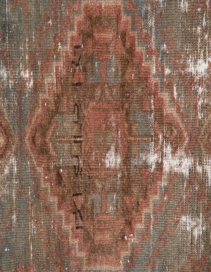Detail image of 4' x 6' 6  Hand Knotted Ultra Vintage Persian Wool Rug