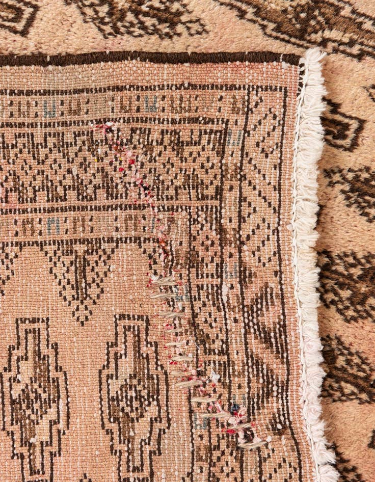Detail image of 2' 9 x 3' 7  Hand Knotted Ultra Vintage Persian Wool Rug