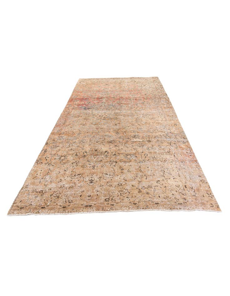 Detail image of 6' 6 x 10' 8  Hand Knotted Ultra Vintage Persian Wool Rug