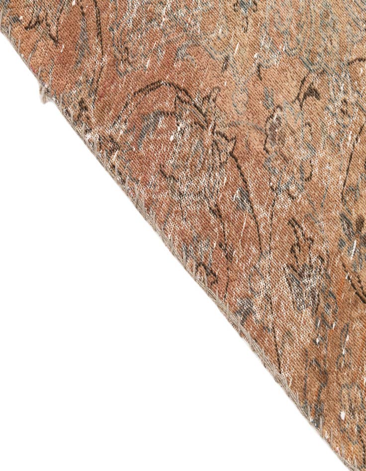 Detail image of 6' 6 x 10' 8  Hand Knotted Ultra Vintage Persian Wool Rug