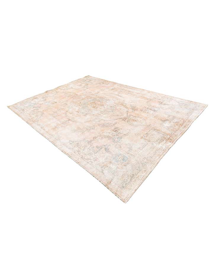 7' 5 x 10' Hand Knotted Ultra Vintage Persian Wool Rug