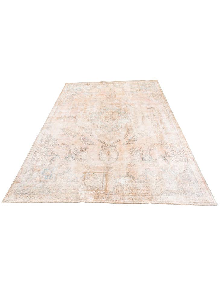 Detail image of 7' 5 x 10' Hand Knotted Ultra Vintage Persian Wool Rug