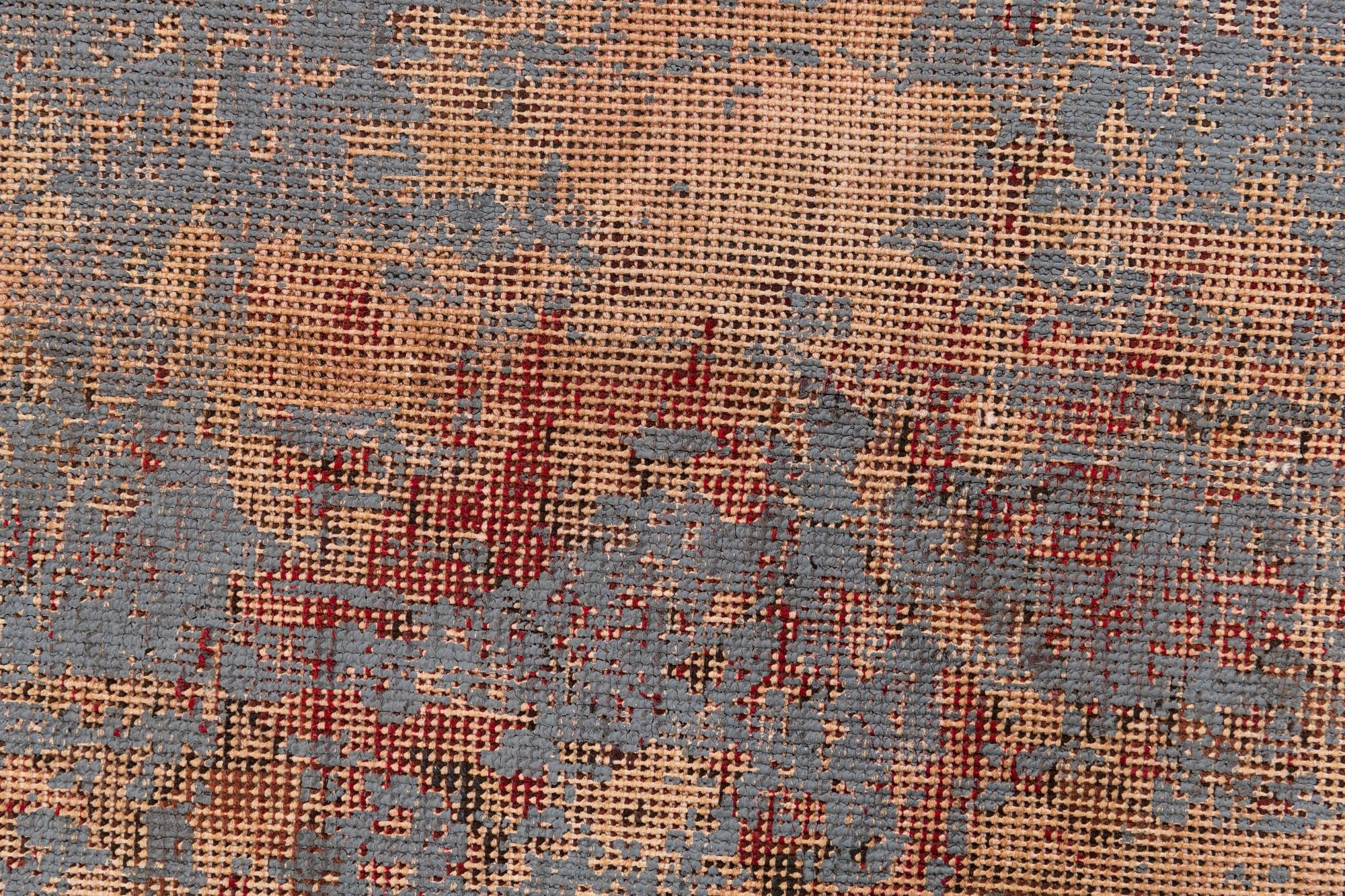 7' 5 x 10' 4 Hand Knotted Ultra Vintage Persian Wool Rug