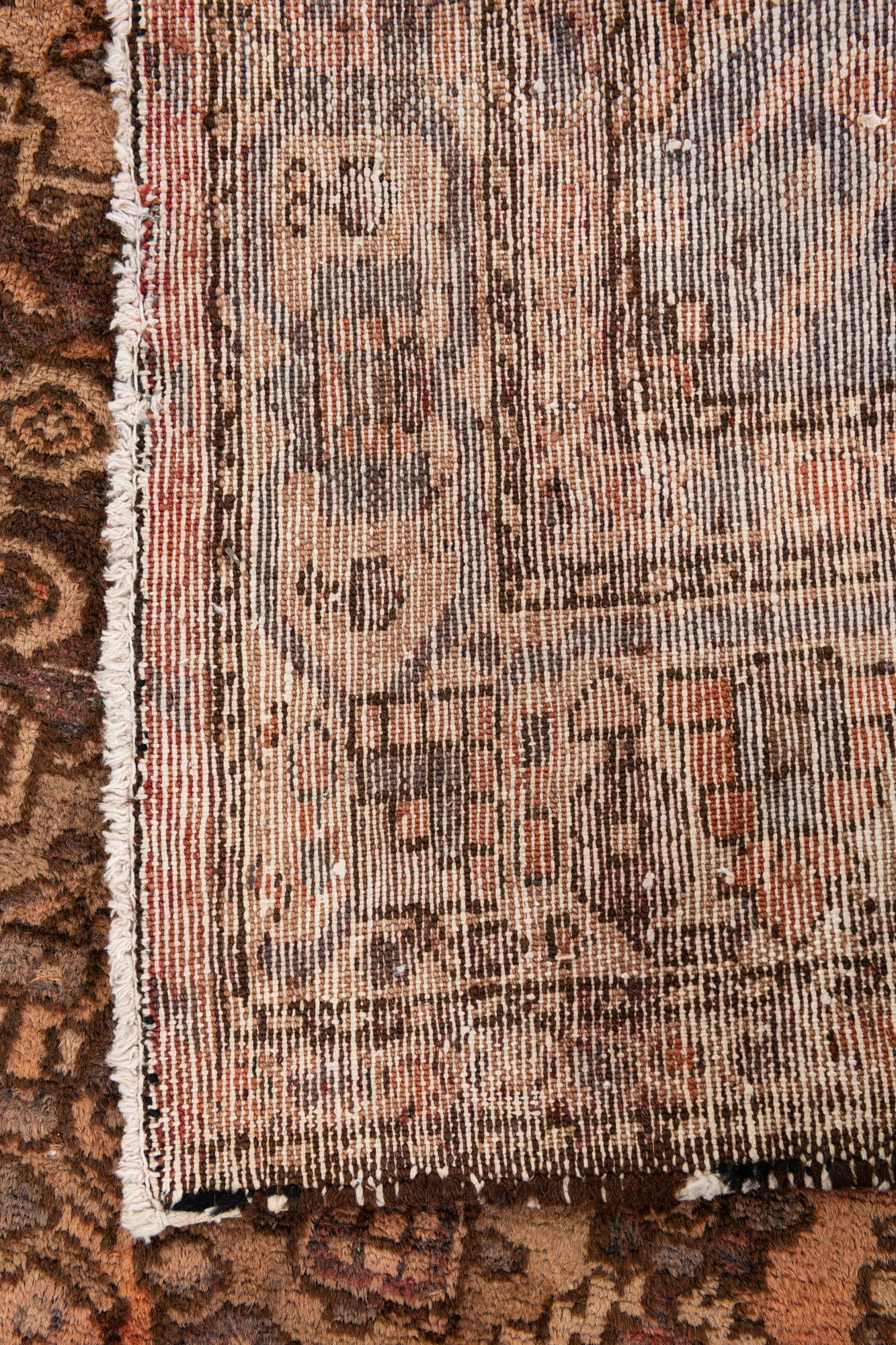 5' 4 x 9' 10 Hand Knotted Ultra Vintage Persian Wool Rug