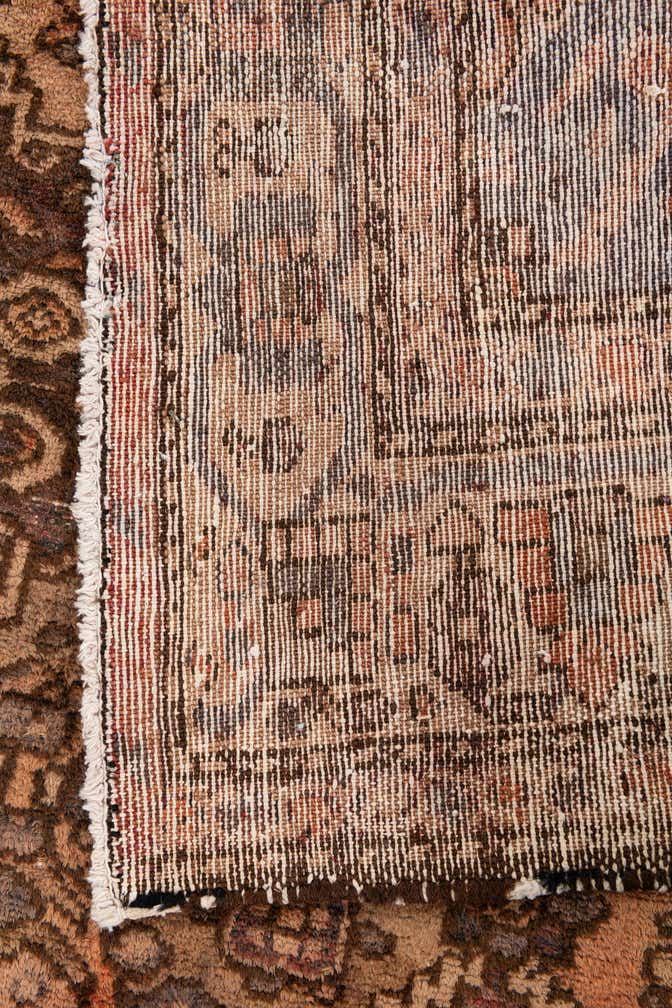 5' 4 x 9' 10 Hand Knotted Ultra Vintage Persian Wool Rug