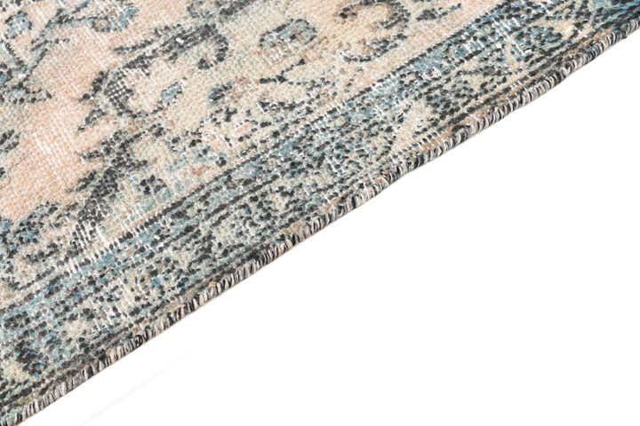 7' 1 x 9' 1 Hand Knotted Ultra Vintage Persian Wool Rug