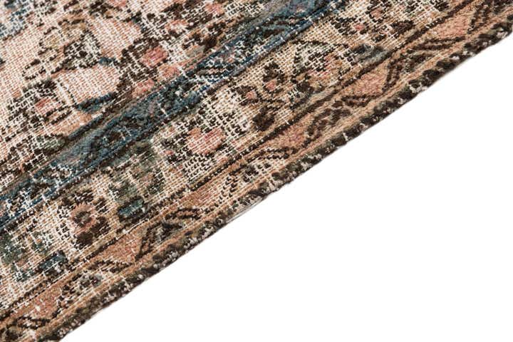 7' 10 x 10' 7 Hand Knotted Ultra Vintage Persian Wool Rug
